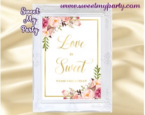 Blush love is sweet sign, Gold love is sweet sign, 31gw